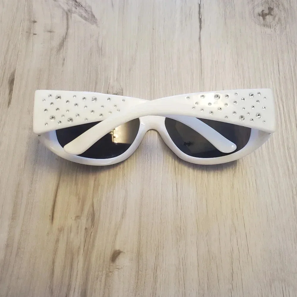 Children's Place White Rhinestone Sunglasses